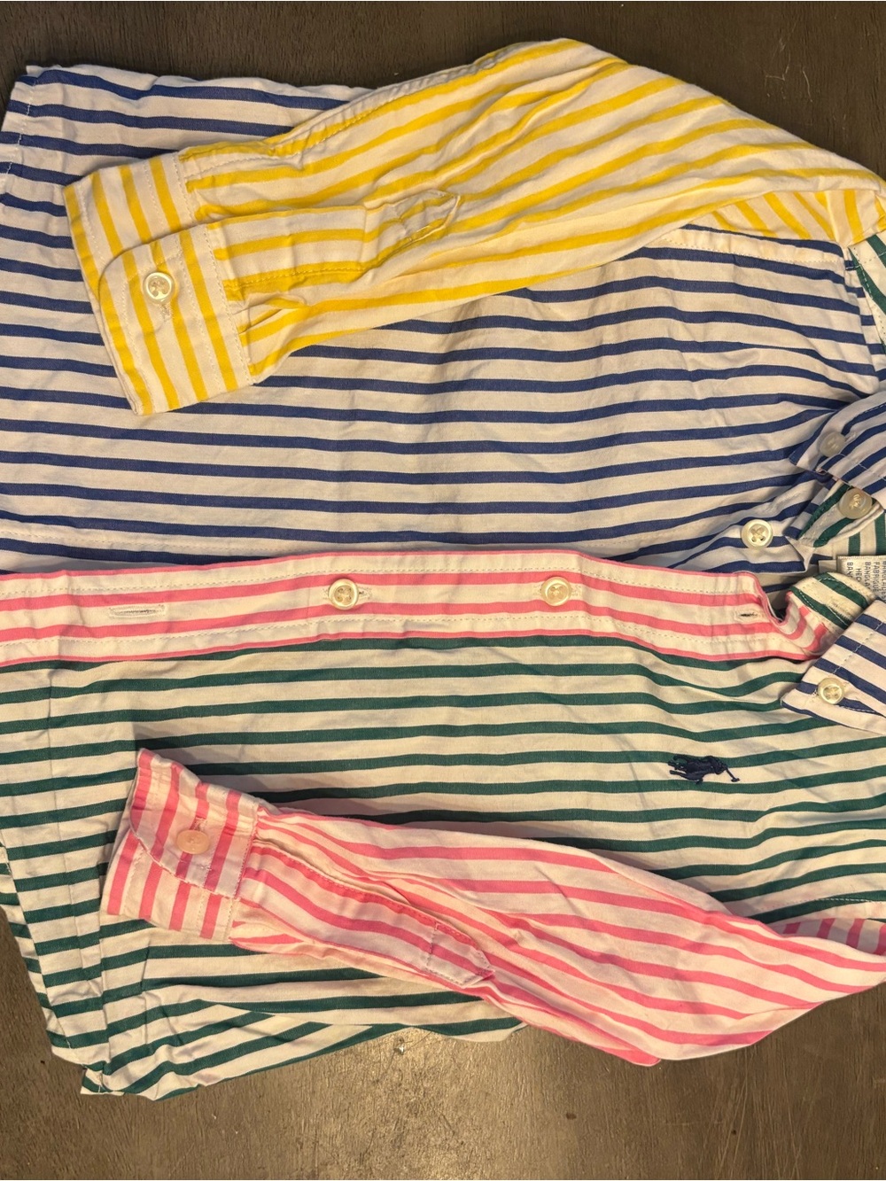 Ralph Lauren Kids Multicolor Striped Button-Down Shirt
